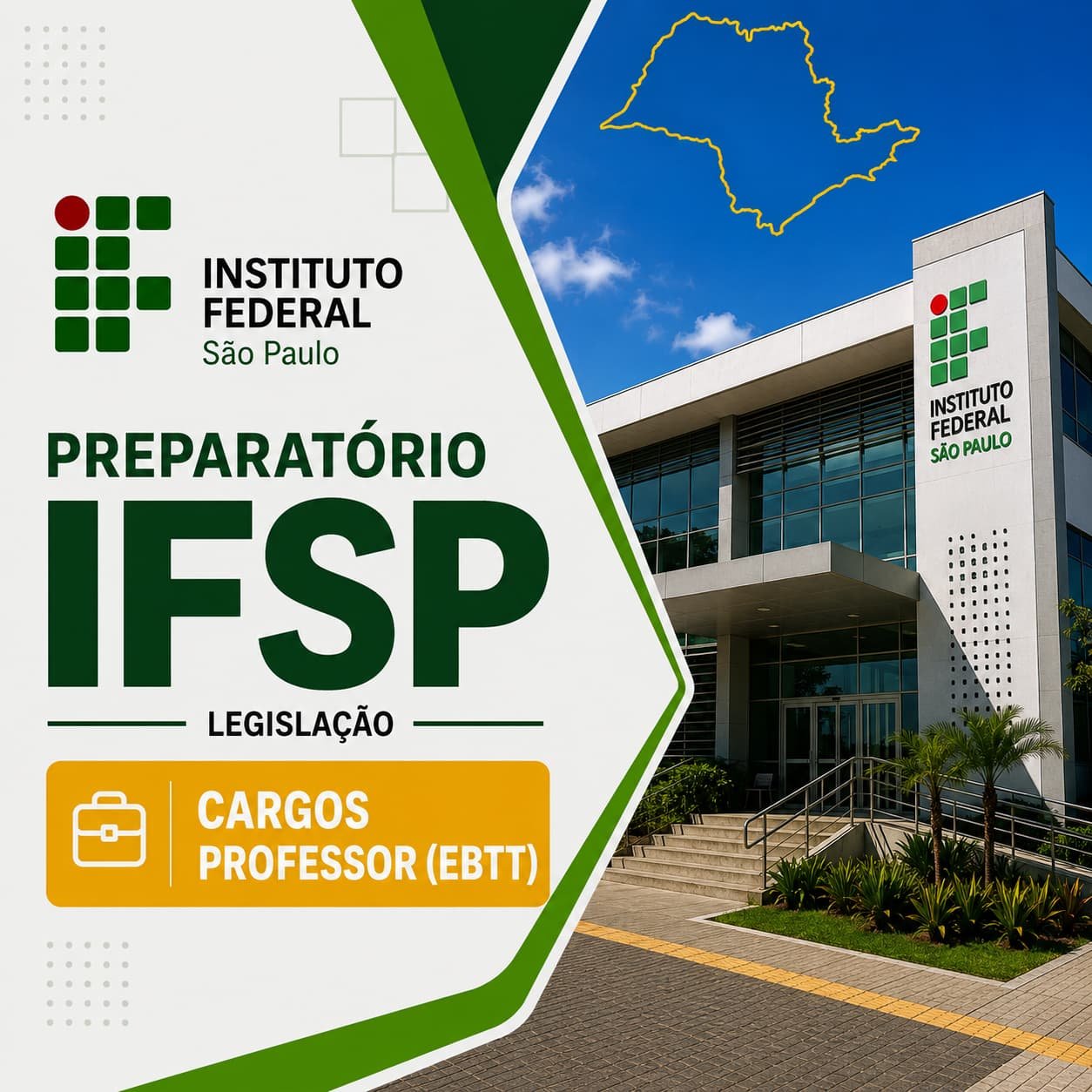 Preparatório IFSP - Professor (EBTT) - LEGISLAÇÃO