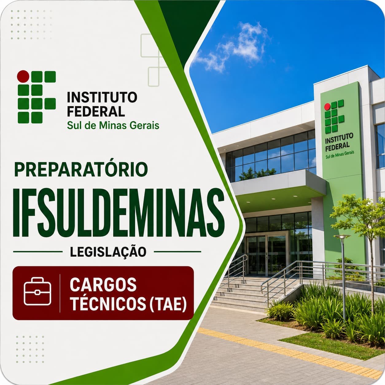 Preparatório IFSULDEMINAS - Técnico-Administrativos em Educação (TAE) - LEGISLAÇÃO