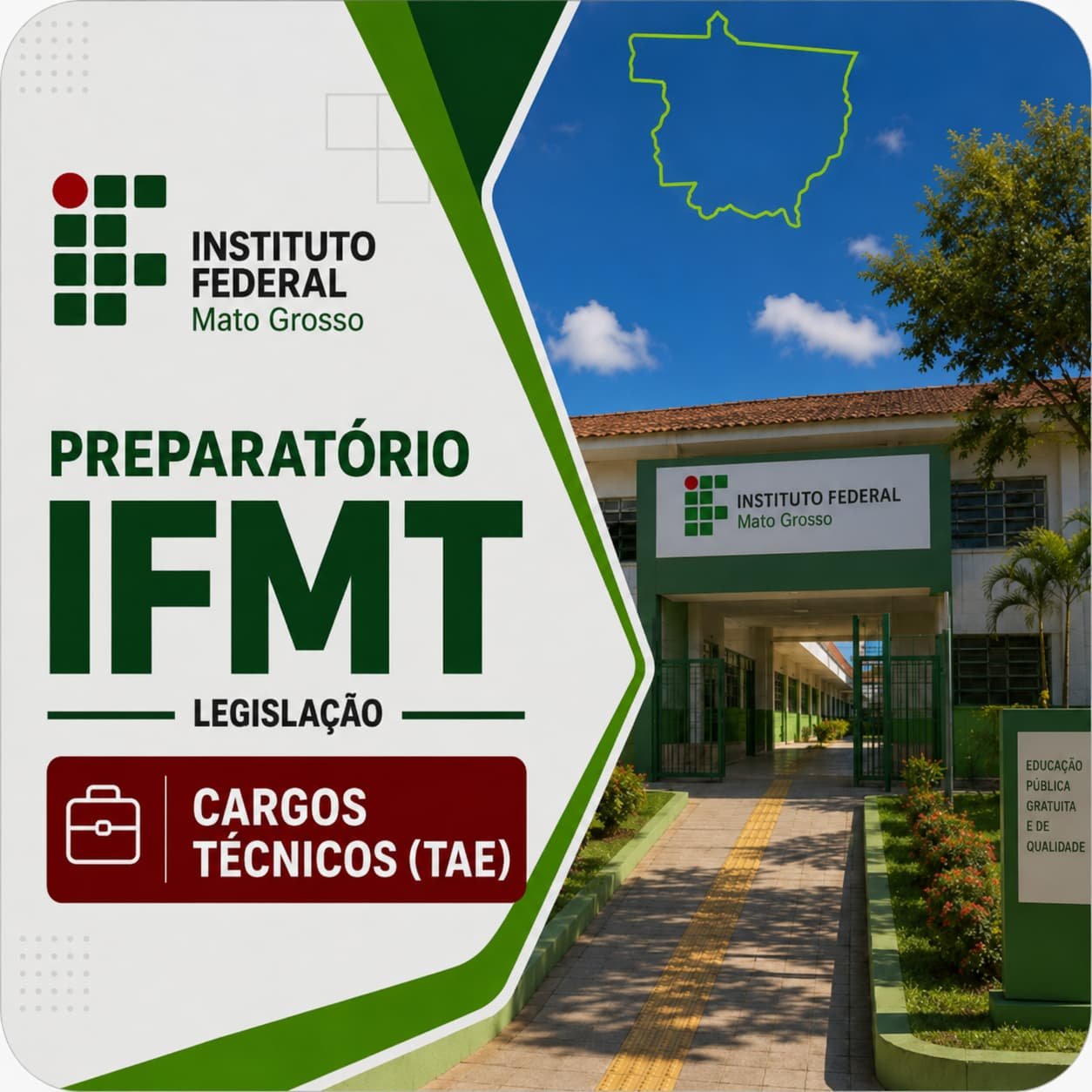 Preparatório IFMT - Técnico-Administrativos em Educação (TAE) - LEGISLAÇÃO